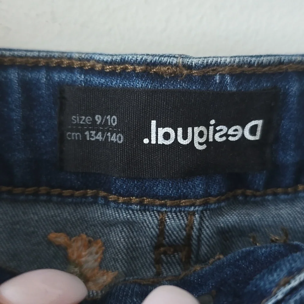 Desigual Girl's Jean Skirt sz 9/10 yr
